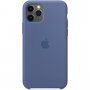 Eredeti Apple szilikon tok - iPhone 11 Pro Max - kopott kék