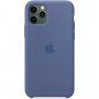 Eredeti Apple szilikon tok - iPhone 11 Pro Max - kopott kék