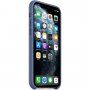 Eredeti Apple szilikon tok - iPhone 11 Pro Max - kopott kék