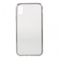 Transzparens tok puha műanyagból - iPhone XR - szürke