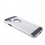 Tok csiszolt textúrával iPhone XR - ezüst