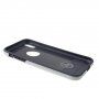 Tok csiszolt textúrával iPhone XR - ezüst