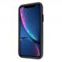 Tok csiszolt textúrával iPhone XR - ezüst