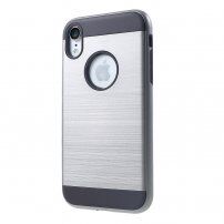 Tok csiszolt textúrával iPhone XR - szürke