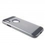 Tok csiszolt textúrával iPhone XR - szürke