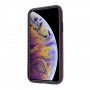 Tok csiszolt textúrával iPhone XR - piros
