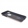 Tok csiszolt textúrával iPhone XR - rózsaszín-arany