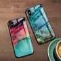 Tok üveg hátsó résszel - iPhone X / XS - színes köd