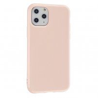 Erős tok puha műanyagból - iPhone 11 Pro - rózsaszín