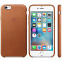 Eredeti bőr tok Apple iPhone 6S Plus készülékre - barna