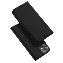 DUX DUCIS flip cover borító - iPhone 12 mini - fekete