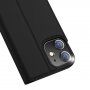 DUX DUCIS flip cover borító - iPhone 12 mini - fekete