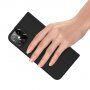 DUX DUCIS flip cover borító - iPhone 12 Pro Max - fekete
