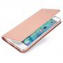 DUX DUCIS flip cover borító - iPhone 5 / 5S / SE (2016) - rózsaszín-arany