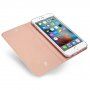 DUX DUCIS flip cover borító - iPhone 5 / 5S / SE (2016) - rózsaszín-arany