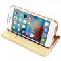 DUX DUCIS flip cover borító - iPhone 6 / 6S - arany