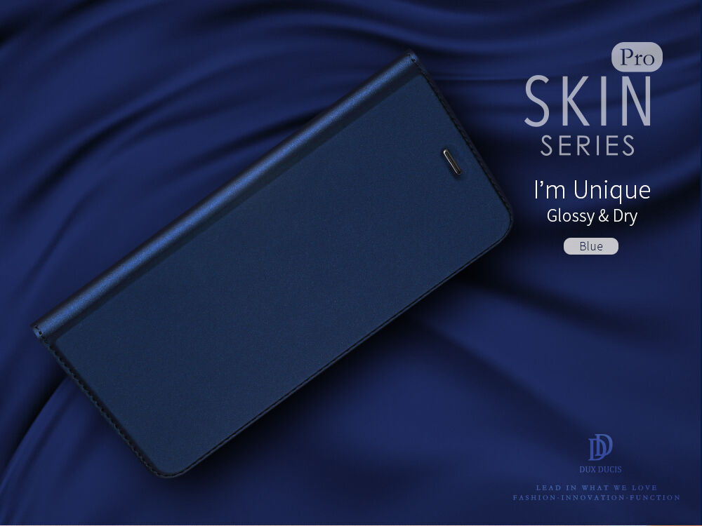 DUX DUCIS flip cover borító - iPhone 6 Plus / 6S Plus - sötétszürke