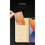 DUX DUCIS flip cover borító - iPhone 12 Pro Max - fekete