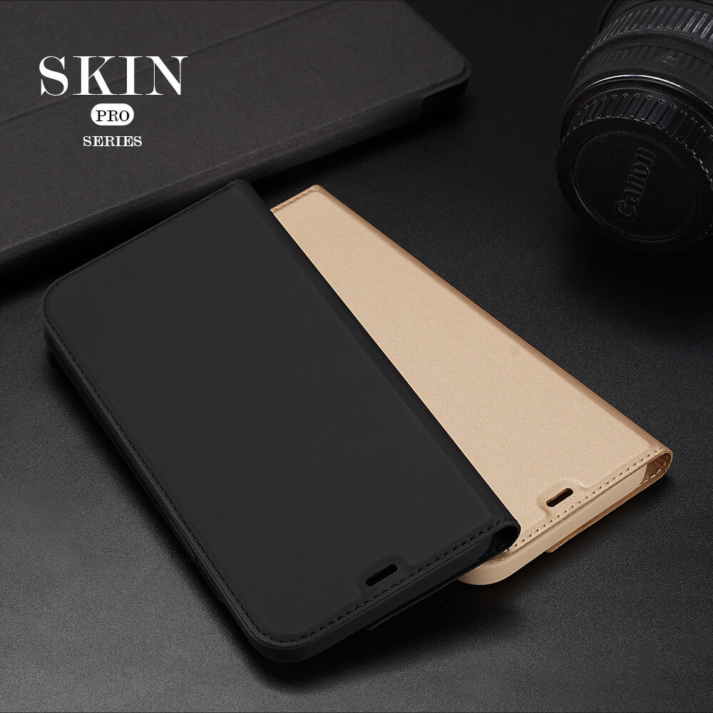 DUX DUCIS flip cover borító - iPhone 12 Pro Max - fekete