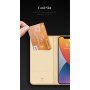DUX DUCIS flip cover borító - iPhone 12 mini - fekete