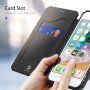 DUX DUCIS flip cover borító - iPhone 7 / 8 / SE (2020/2022) - fekete