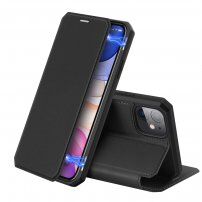 Dux Ducis pénztárcás borító - iPhone 11 - fekete