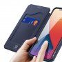 DUX DUCIS flip cover borító - iPhone 12 / 12 Pro - sötétkék