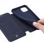 DUX DUCIS flip cover borító - iPhone 12 Pro Max - sötétkék