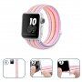 Csíkos nylon szíj - Apple Watch Ultra 49mm / 46mm / 45mm / 44mm / 42mm - színes