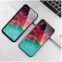 Tok üveg hátsó résszel - iPhone X / XS - színes köd