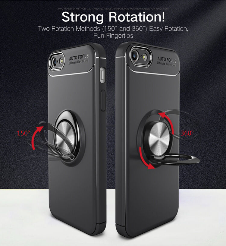 Tok fém állvánnyal mely alkalmas mágneses tartóba - iPhone 5 / 5S / SE (2016) - piros