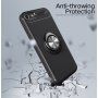 Tok fém állvánnyal mely alkalmas mágneses tartóba - iPhone 5 / 5S / SE (2016) - fekete-kék