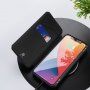 Dux Ducis pénztárcás borító - iPhone 12 Pro Max - fekete