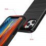Tartós tok iPhone 12 mini - csiszolt textúra - rózsaszín-arany