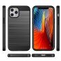 Tartós tok iPhone 12 mini - csiszolt textúra - rózsaszín-arany