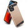 Tartós tok iPhone 12 Pro Max - csiszolt textúra - arany