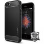 Spigen védőtok Armor - Apple iPhone SE (2016) / 5S / 5 készülékre - fekete