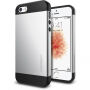 Spigen vékony Armor védőtok Apple iPhone SE (2016) / 5S / 5 - ezüst