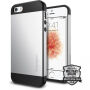 Spigen vékony Armor védőtok Apple iPhone SE (2016) / 5S / 5 - ezüst