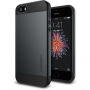Spigen vékony Armor védőtok Apple iPhone SE (2016) / 5S - fekete