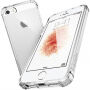 Spigen Crystal Shell védő polikarbonát fedél Apple iPhone SE (2016) / 5S - átlátszó