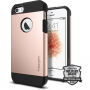Spigen Armor strapabíró vékony fedél Apple iPhone SE (2016) / 5S készülékre - rózsaszín