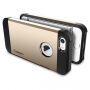 Spigen Armor strapabíró vékony fedél Apple iPhone SE (2016) / 5S készülékre - arany