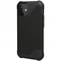 UAG Metropolis LT SATN flip cover borító - iPhone 12 mini - fekete