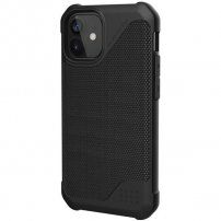 UAG Metropolis LT FIBR flip cover borító - iPhone 12 mini - fekete