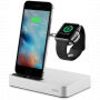 Belkin Valet töltő beépített töltéssel Apple Watch és iPhone készülékekhez - ezüst