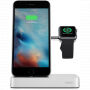 Belkin Valet töltő beépített töltéssel Apple Watch és iPhone készülékekhez - ezüst