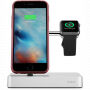 Belkin Valet töltő beépített töltéssel Apple Watch és iPhone készülékekhez - ezüst