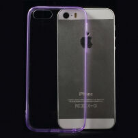 Ultravékony 0,5 mm borító - Apple iPhone 5 / 5S / SE (2016) - lila