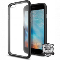 Spigen ultravékony stílusos tok Apple iPhone 6S / 6 készülékre - fekete